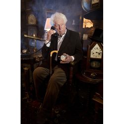 Who's on the 'phone? Tom Baker print
