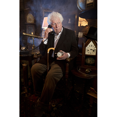 Who's on the 'phone? Tom Baker print